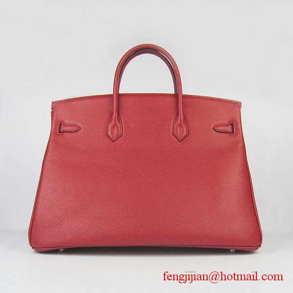 Hermes Birkin 40cm Togo Bag Red 6099 Hermes Birkin 40cm Togo Bag Red 6099